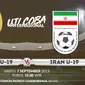 Uji coba internasional Timnas Indonesia U-19 vs Iran U-19. (Bola.com/Dody Iryawan)