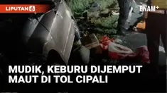 Kecelakaan maut terjadi di ruas tol Cipali kawasan Subang Jumat (20/4) dini hari. Mobil minibus oleng dan menabrak pembatas jalan.