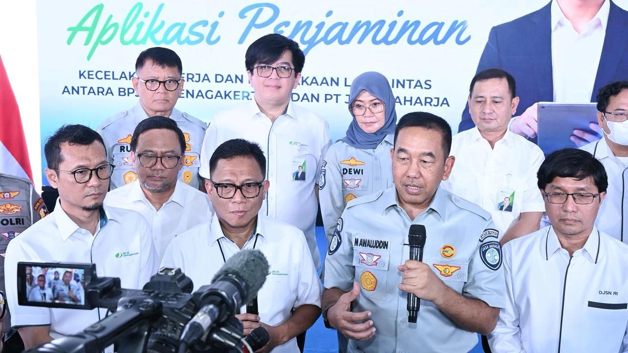 Jasa Raharja dan BPJS Ketenagakerjaan Integrasikan Layanan Digital Penanganan Kecelakaan Kerja