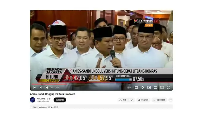 <p>Cek Fakta ucapan selamat Prabowo pada Anies Baswedan.</p>