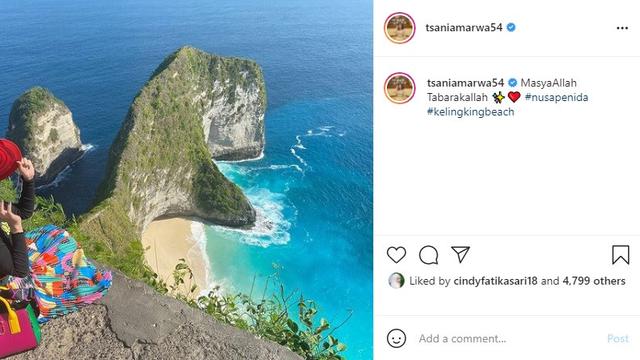 Tsania Marwa (Foto: Instagram/@tsaniamarwa54)