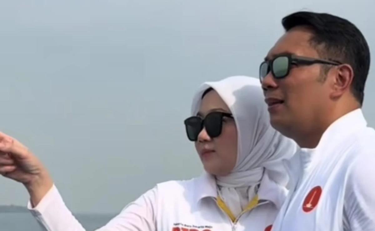 Momen manis Atalia-Ridwan Kamil