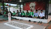 Plt Ketua Umum PPP Muhamad Mardiono, di Ponpes Sukamanah, Sukarame, Kabupaten Tasikmalaya, Jawa Barat, Kamis (9/2/2023) (Istimewa)