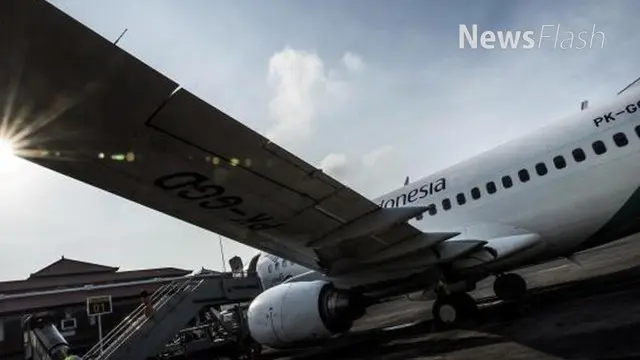 NEWS FLASH: Pesawat Garuda di Yogyakarta Batal Terbang Gara-Gara Ini