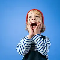 anak sedang berteriak. sumber foto: pexels.com