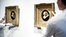 Pasangan yang dilukis dengan gaya intim yang tidak biasa untuk Rembrandt ini adalah teman dari keluarga sang seniman dan berasal dari kota kelahirannya, Leiden, Belanda. (Kenzo TRIBOUILLARD / AFP)