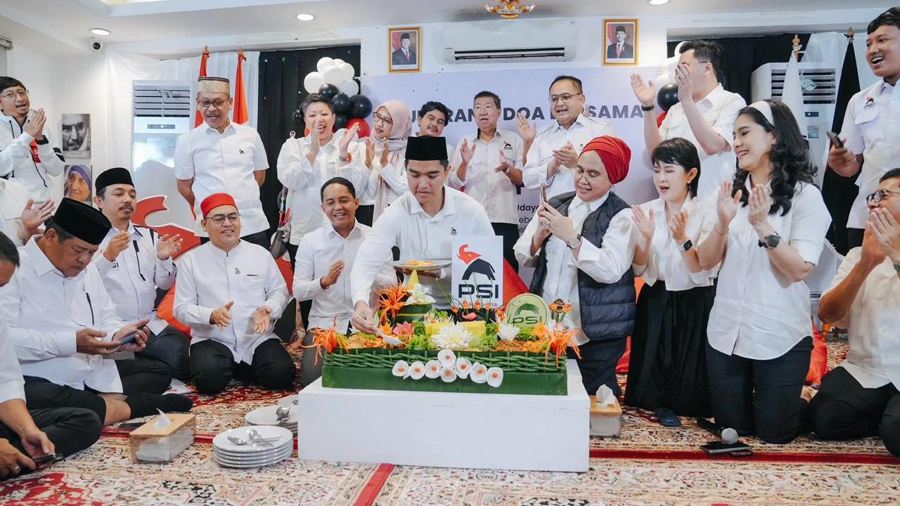 Peringati HUT-11 PSI, Kaesang: Ini Era Baru, Hadir Teman-Teman Baru, Siap Menang Pemilu 2029