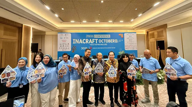 Ajang INACRAFT 2025 hadir dengan edisi Youthpreneurs, 1 sampai 5 Oktober di JICC Jakarta. Pameran ini mengusung tema “Craft, Culture, and Future.” (Foto: Dok. Istimewa)