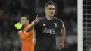 Kelolosan Juventus dipastikan oleh gol Arkadiusz Milik pada menit ke-83. Skor berubah jadi 2-1. (Fabrizio Corradetti/LaPresse via AP)