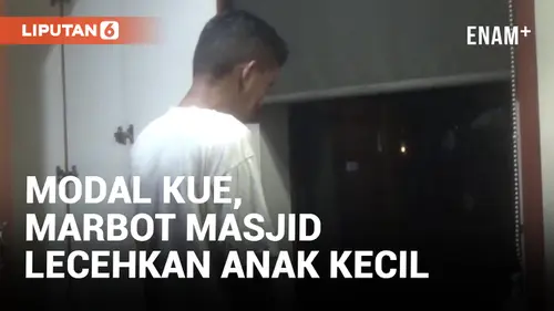 VIDEO: Astagfirullah! Marbot Masjid Lecehkan Anak di Bawah Umur
