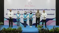 Kurangi Angka Kecelakaan, Jasa Raharja Gelar Safety Riding bersama PNM di Tangerang Selatan