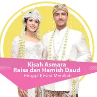 Kisah Asmara Raisa dan Hamish Daud Hingga Resmi Menikah. (Foto: Adrian Putra, Desain: Nurman Abdul Hakim/Bintang.com)