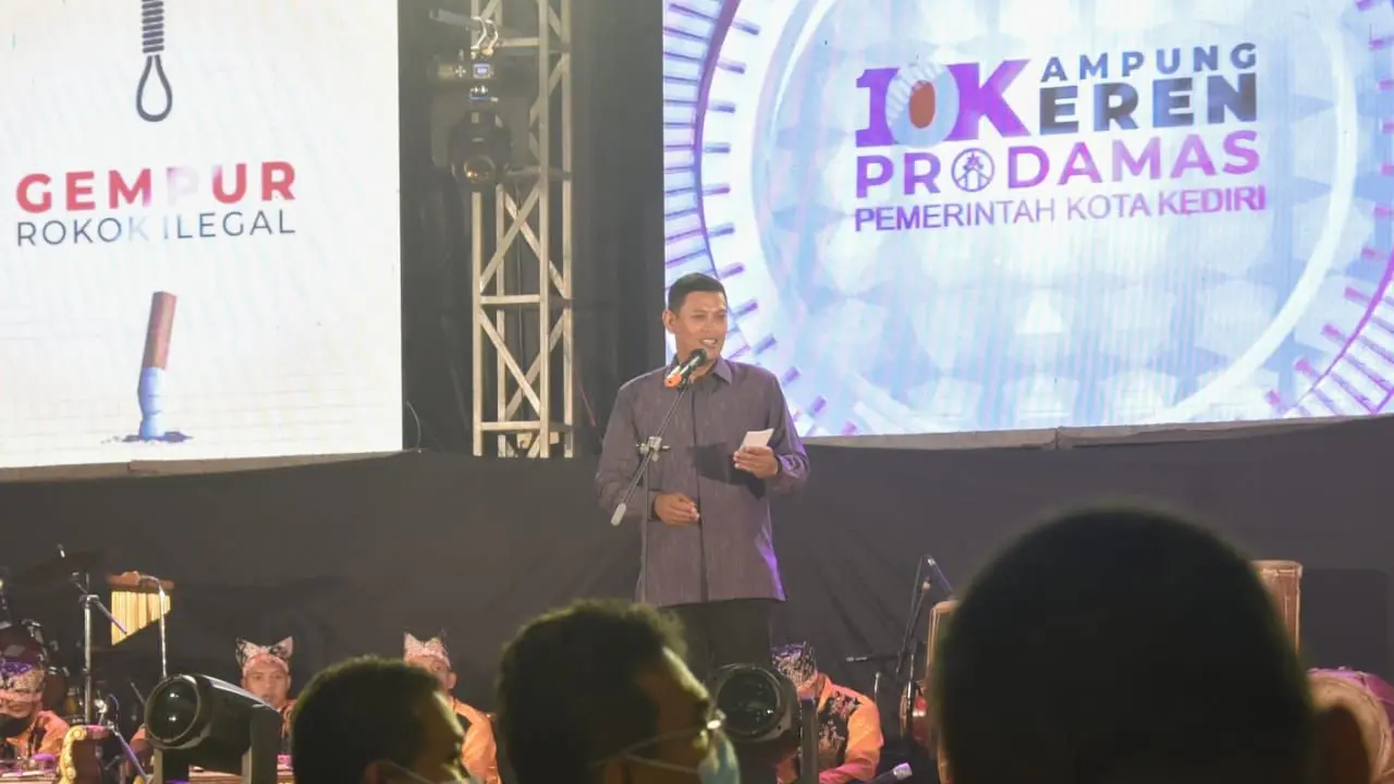 Wali Kota Kediri Luncurkan 10 Kampung Keren Prodamas, Harapkan Ekonomi dan Kreativitas Terus Tumbuh