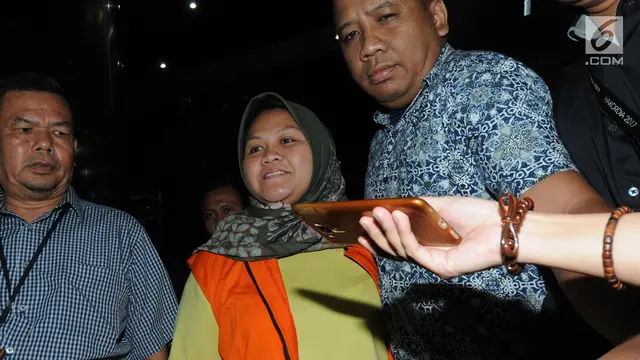 Bupati Bekasi Neneng Hassanah Yasin Ditahan KPK