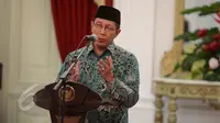 Menteri Agama Lukman Hakim Saifuddin. (Liputan6.com/Faizal Fanani)