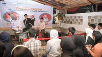 Alam Ganjar Bagikan Informasi Seputar Dunia Perkuliahan kepada Pelajar di Bandung
