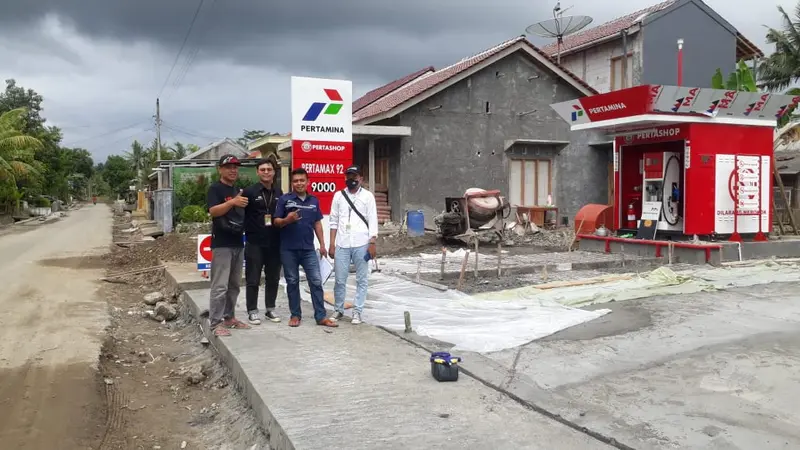 Pertashop di Cingebul, Kecamatan Lumbir,Banyumas, Jawa Tengah. (Foto: Liputan6.com/Istimewa)