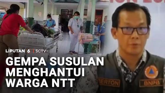 Gempa Susulan Menghantui Warga NTT
