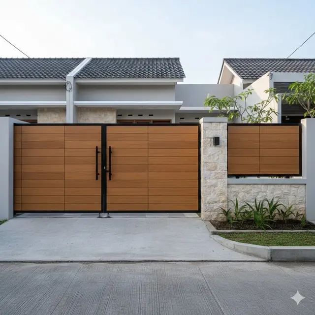 Model Pagar Rumah Kecil