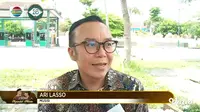Ari Lasso di resepsi pernikahan Kaesang Pangarep dan Erina Gudono di Solo, Jawa Tengah, Minggu (11/12/2022). (SCTV via YouTube Liputan6)