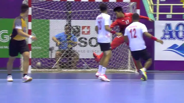 Berita video highlights bola tangan putra Asian Games 2018, Hong Kong vs Indonesia, yang berakhir dengan skor 40-17.