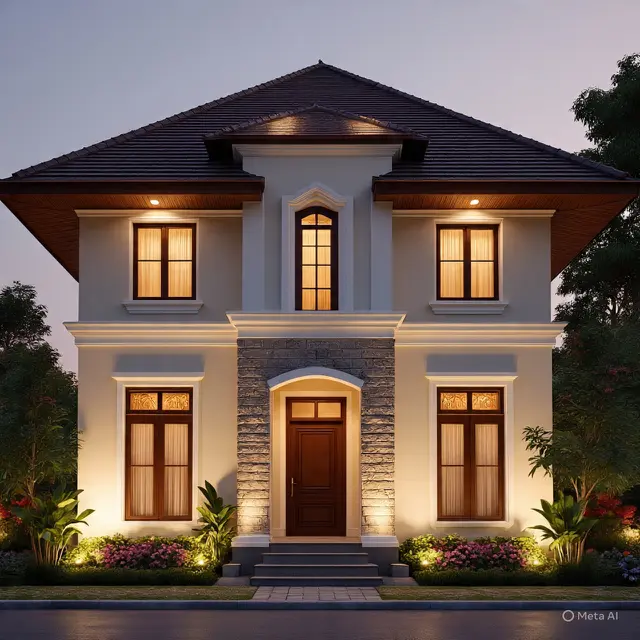 Gambar Rumah Sederhana Ukuran 6x9 2 Lantai