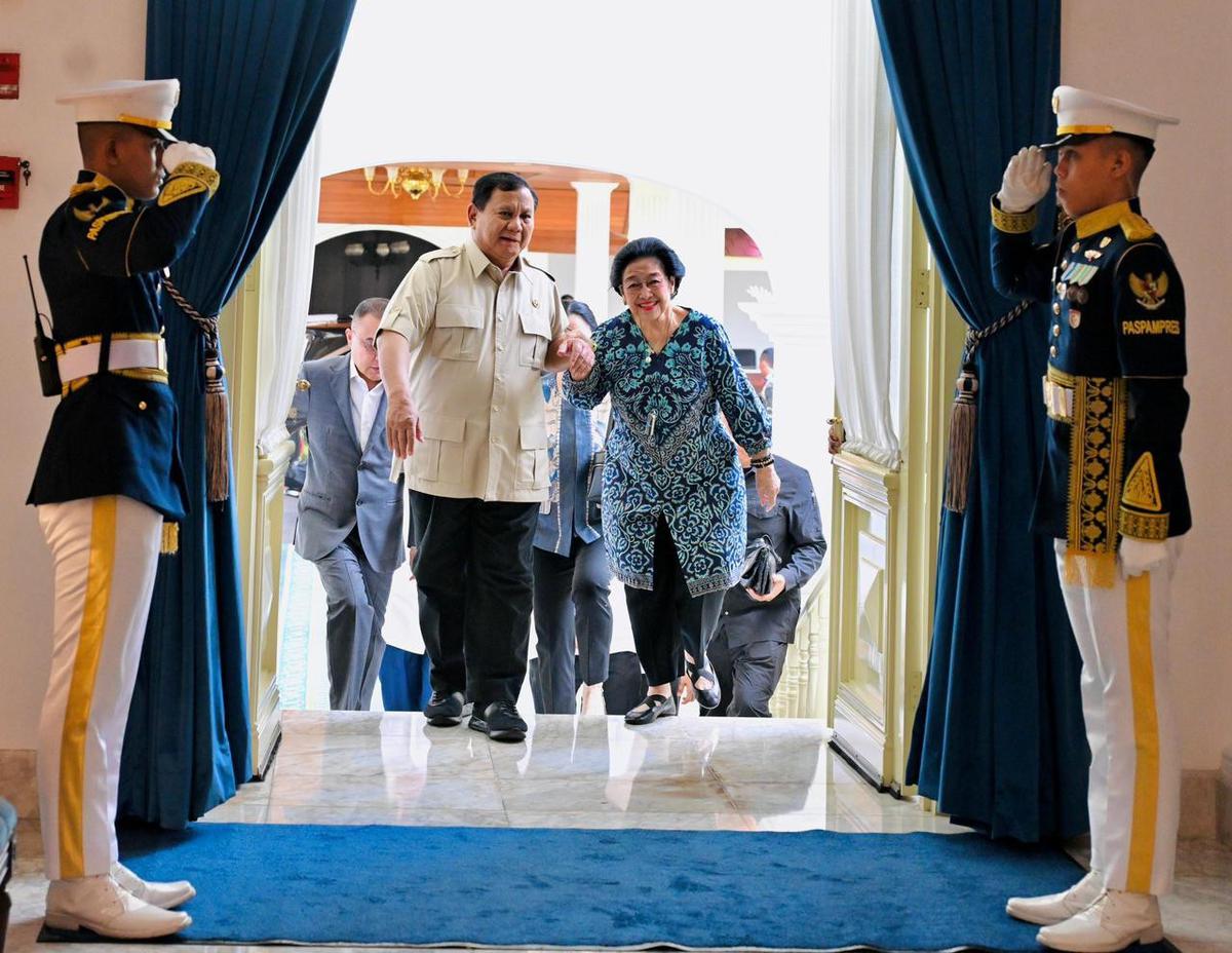 Megawati bertemu Prabowo di Istana