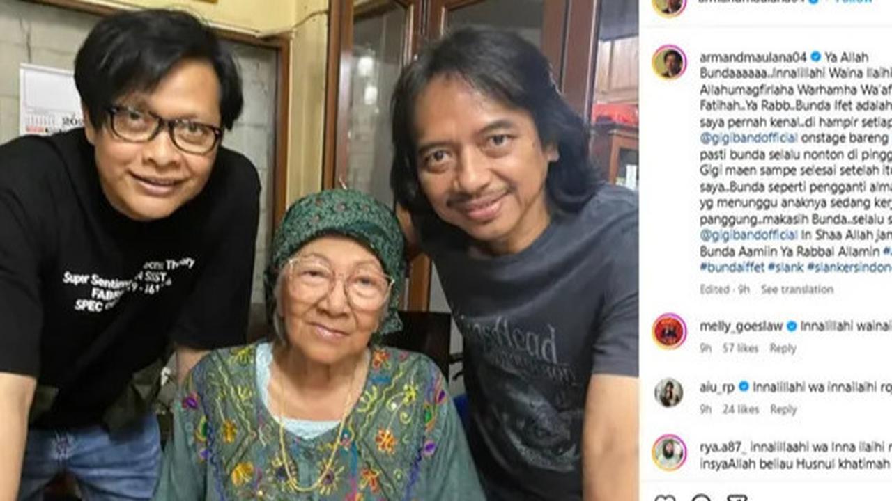 Armand Maulana Kenang Sosok Bunda Iffet: Ibu dari Semua Pemain Band Era 90-an