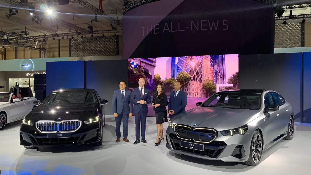 Peluncuran BMW Seri 5 generasi baru di GIIAS 2024