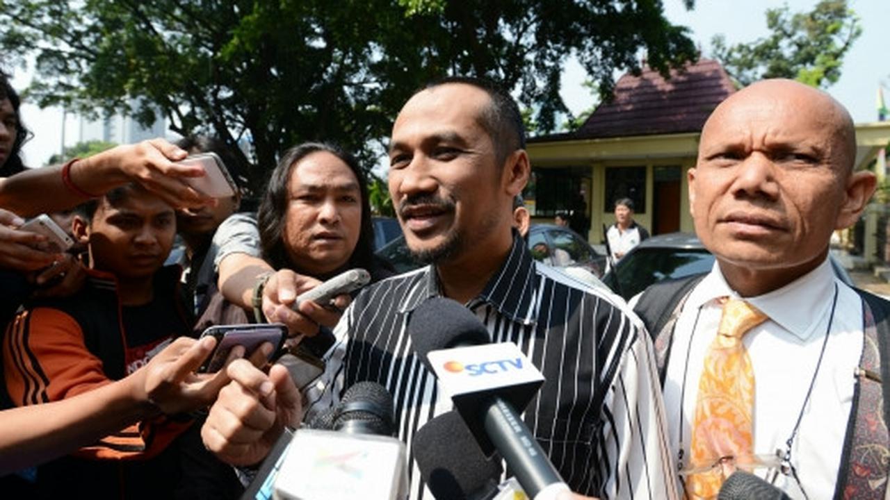 Gaya santai Abraham Samad datangi Bareskrim