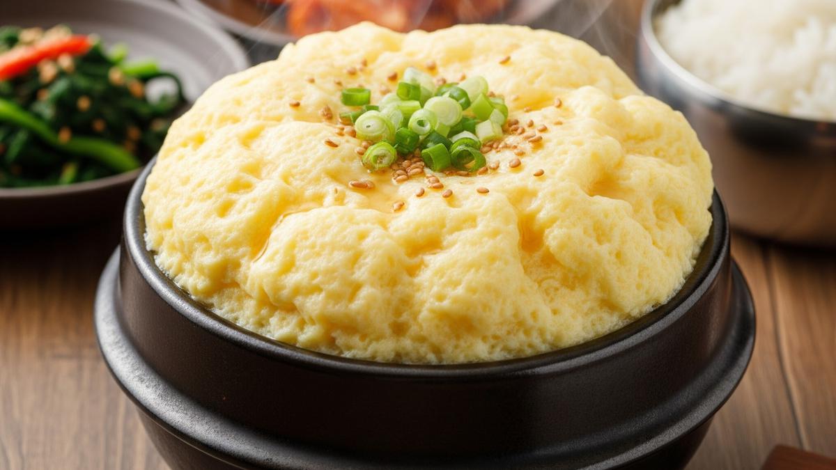 Resep Telur Kukus Lembut Ala Korea, Gyeran Jjim Anti Gagal