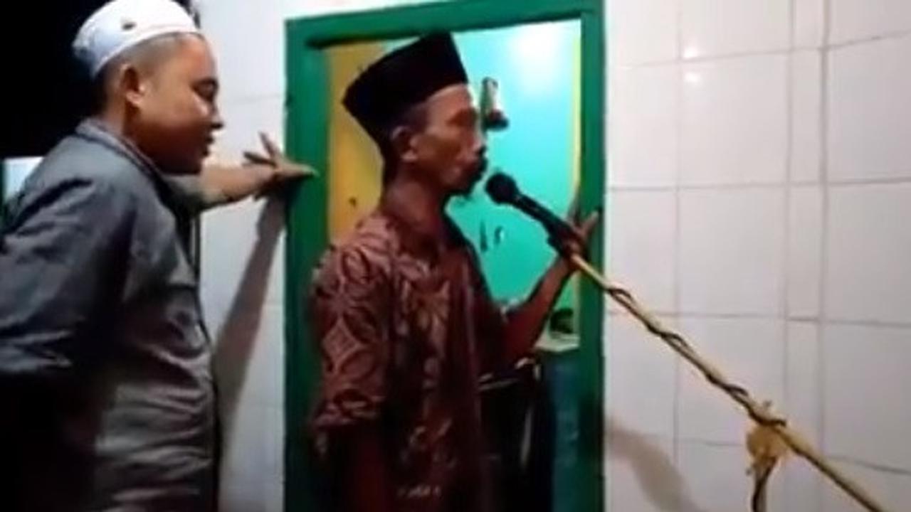 video bangunin sahur viral