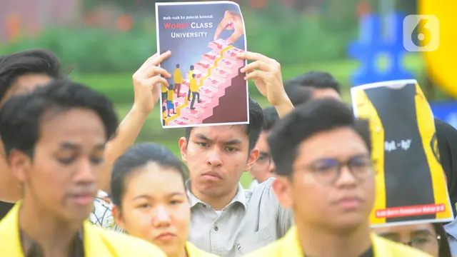 ALiansi BEM se-UI mengkritisi biaya kuliah mahal di UI