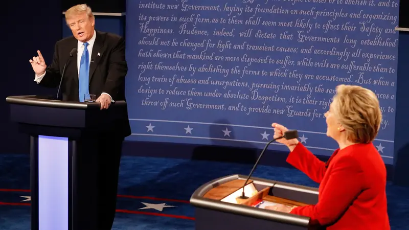 20160926-Debat Capres Hillary Clinton dan Donald Trump-New York