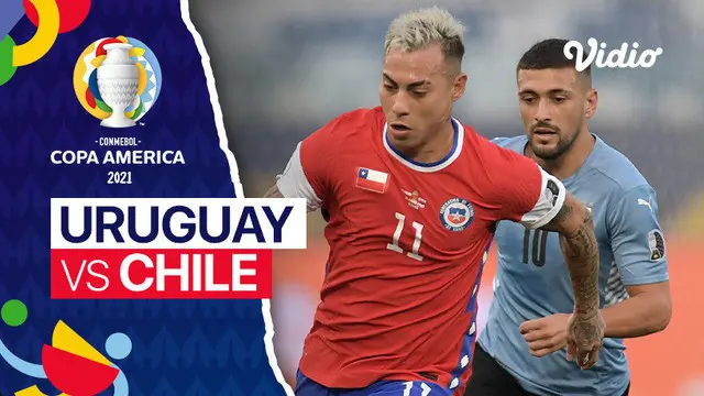 Berita video mini match Grup A Copa America 2021 antara Timnas Uruguay melawan Chile yang berakhir dengan skor 1-1, Selasa (22/6/2021) dinihari WIB.