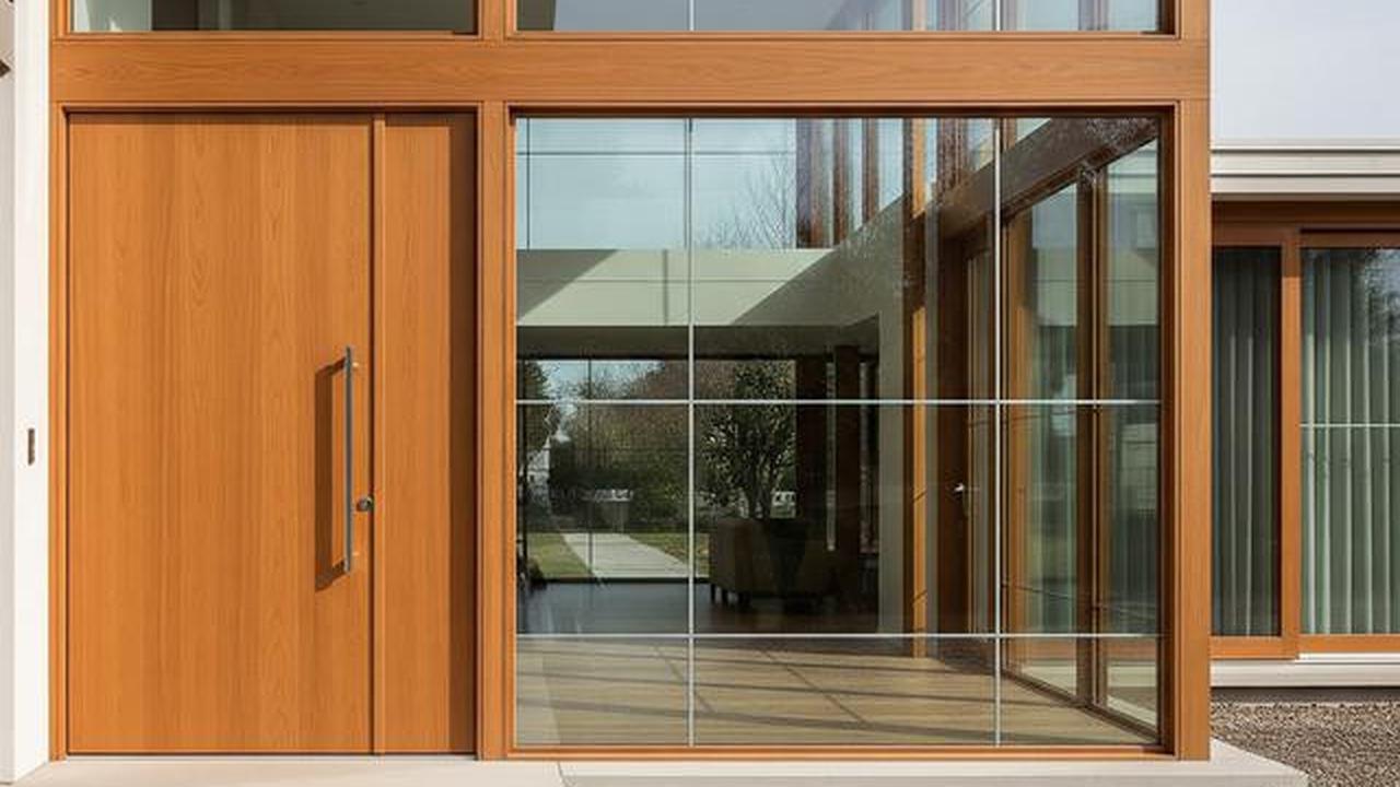 7 Gambar Rumah Minimalis dengan Pintu dan Jendela Beraksen Kayu, Padukan Estetika dan Fungsi