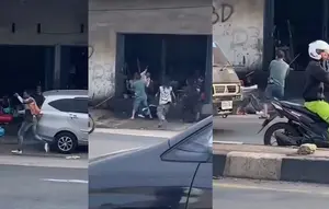 Kondisi Mengenaskan Pak Ogah di Bandar Lampung Usai Dibacok