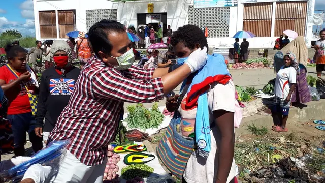 Pandemi Corona, BRI Bagikan 1 Juta Masker Gratis Bagi Pedagang Pasar Tradisional