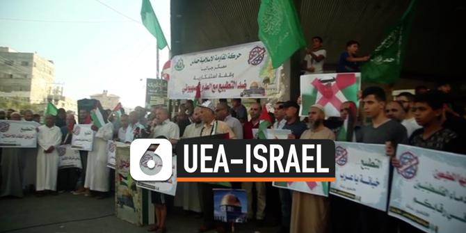 VIDEO: Normalisasi Hubungan Diplomatik UEA-Israel Ditentang Palestina