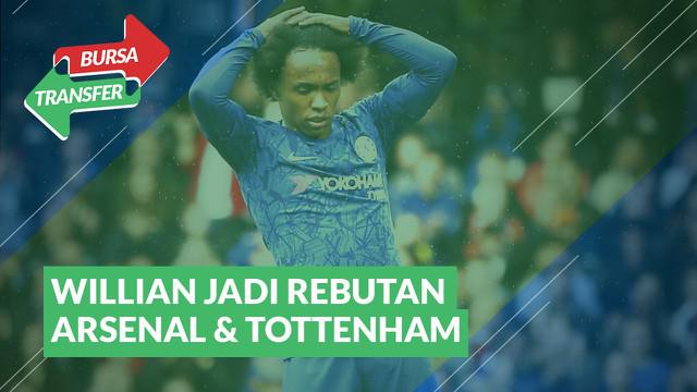 Berita Video Bursa Transfer : Willian Menjadi Rebutan Antara Arsenal dan Tottenham Hotspur