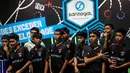 Para pemain Korea-Korea Selecao tampak antusias mendengarkan arahan sebelum berlatih di di tempat futuristik Footlab di Portugal, Kamis (28/11/2024).