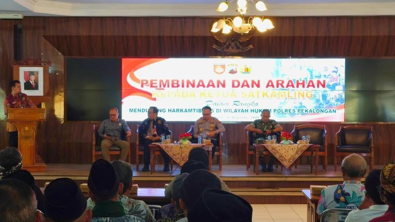 Tahukah Anda? 761 Satkamling Aktif, Kemendagri Pastikan Efektivitas Satlinmas Pekalongan Jaga Ketertiban