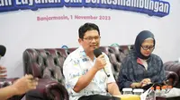 Direktur Utama BPJS Kesehatan, Ghufron Mukti dalam Media Workshop "Transformasi Mutu Layanan JKN, Wujudkan Layanan JKN Berkesinambungan", Rabu (01/11/2023). (Foto: Istimewa)