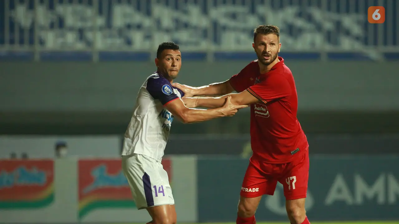 BRI Liga 1: Persija Jakarta melawan Persita
