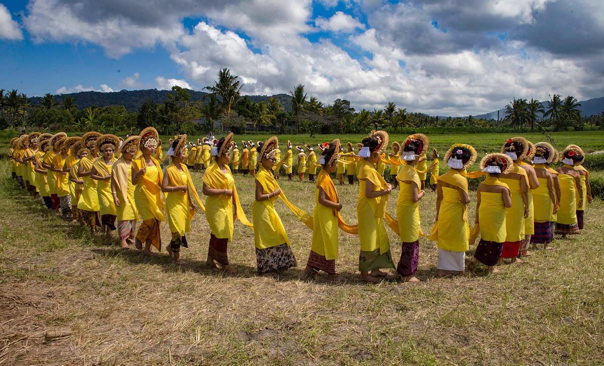Ritual Usaba Sri Jadi Wujud Syukur Masyarakat Karangasem