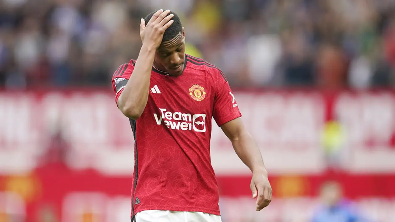 Foto: Reaksi Pemain MU Setelah Menelan Kekalahan Memalukan dari Brighton di Liga Inggris