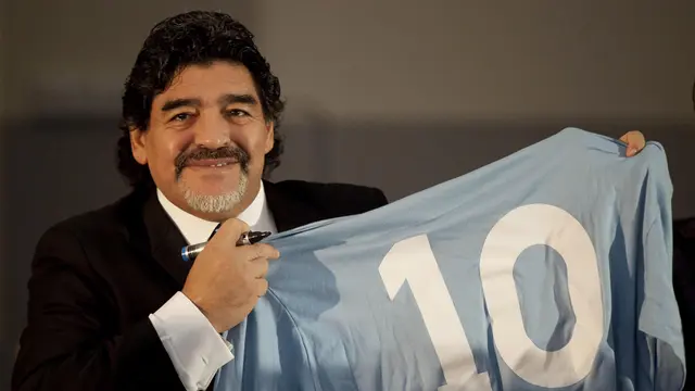 Nomor Punggung Dipensiunkan, Diego Maradonna, Javier Zanetti