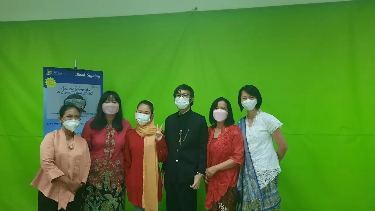 SMA Don Bosco 2 Luncurkan Buku Aku dan Indonesiaku di Lensa Tahun 2030
