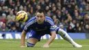 John Terry - Kasus ini terkenal usai Wayne Bridge menolak bersalaman dengan legenda Chelsea, diketahui Terry ketahuan berselingkuh dengan Vanessa Perroncel yang tak lain adalah istri Wayne Bridge. (AFP/Justin Tallis)