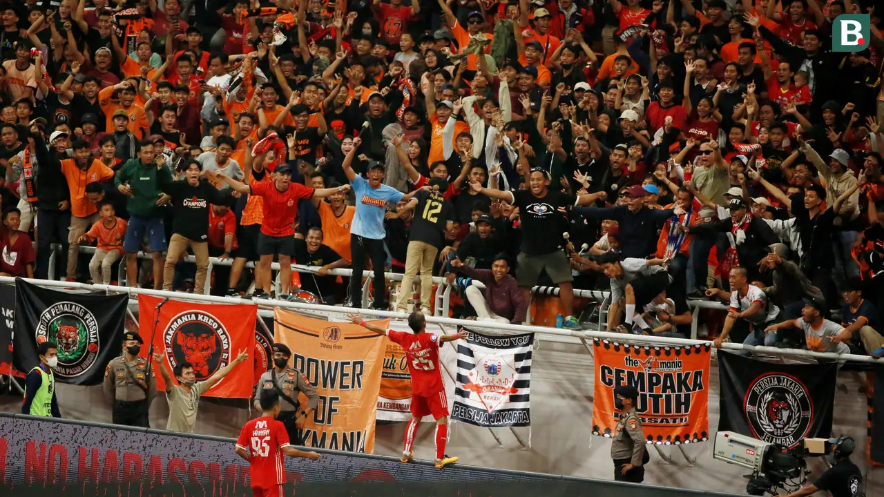 Foto: Riko Simanjuntak Belum Habis, Borong 2 Gol dan Selamatkan Persija dari Kekalahan